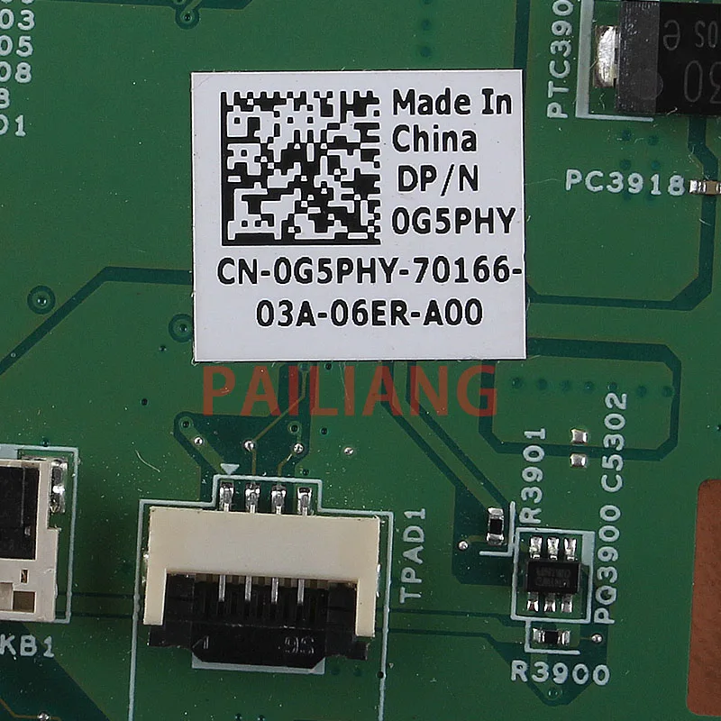 PAILIANG Laptop motherboard for DELL Inspirion 15 1546 PC Mainboard AMD CN-0G5PHY 0G5PHY 48.4CX01.0