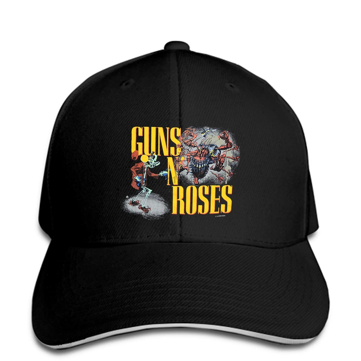 Бейсбольная кепка guns N Roses 1987 аппетит к разрушению Тур банят рапса сцена шляпа остроконечная Кепка