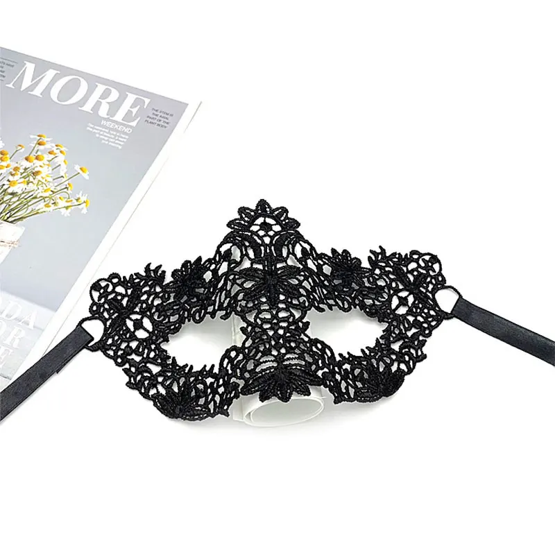 

Sexy Black Lace Mask Women Hollow Lace Masquerade Face Mask Princess Prom Party Festival Halloween Cosplay Masks Accessories