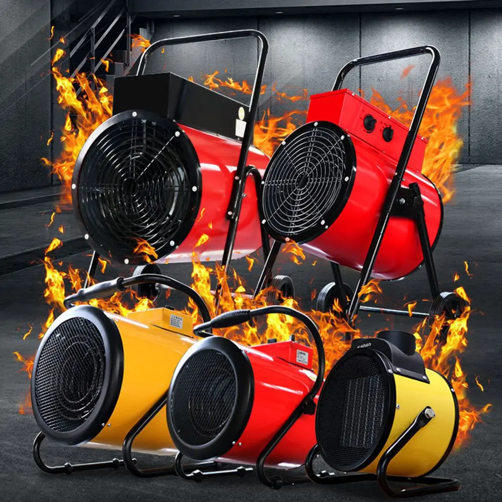Mini Fan Heater Wall Mounted Electric Heater Stove Radiator Warmer Household Room Heating Fan Machine for Winter