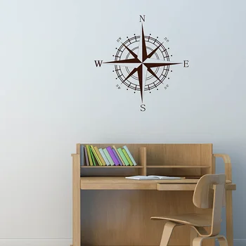 

Compass Nautical Vinyl Wall Decals