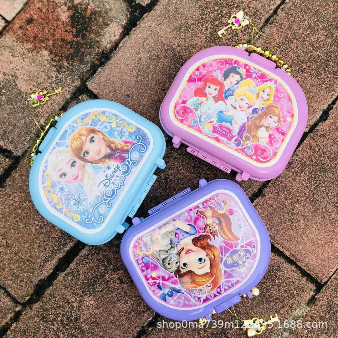 

Yiqi Manicure New Style Product Children Makeup Set Manicure Handbag Bag Snow Princess GIRL'S Toy