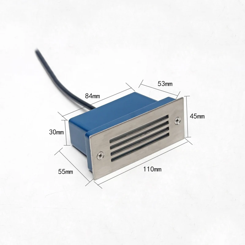 Водонепроницаемый светодиодный ступенчатый светильник IP65 алюминиевая