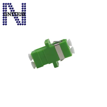 

Free shipping/50 PCS LC-APC Optical fiber adapter LC APC Duplex single-mode Fiber optic Adapter