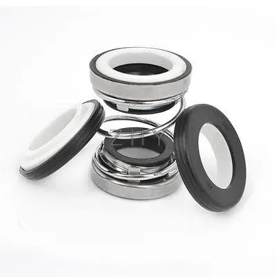

20mm Inner Dia Rubber Coiled Spring Bellow Pump Mechanical Seal w Oil Seal