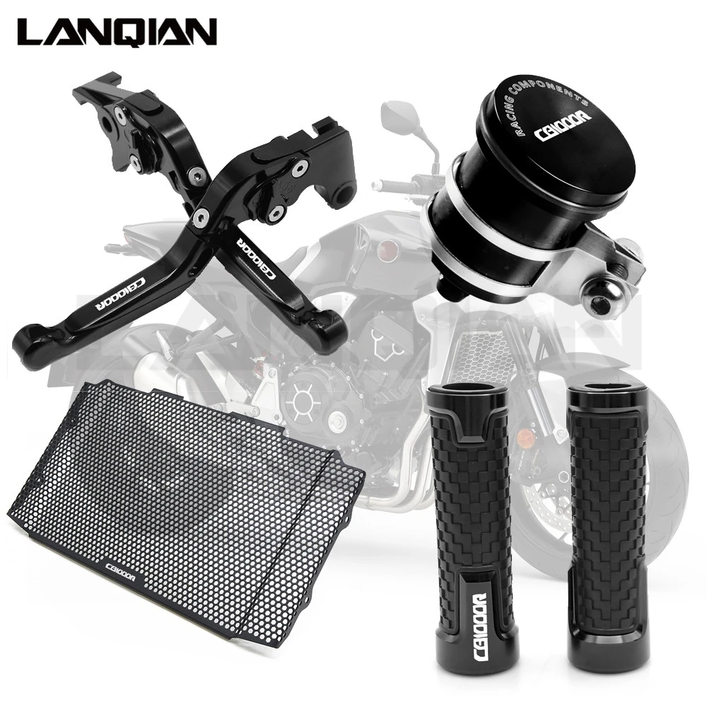 

For Honda CB1000R Accessories Motorcycle Brakes Clutch Levers Handle bar Grips Oil Cup Guard Cover CB 1000R 2018 2019 CB1000R