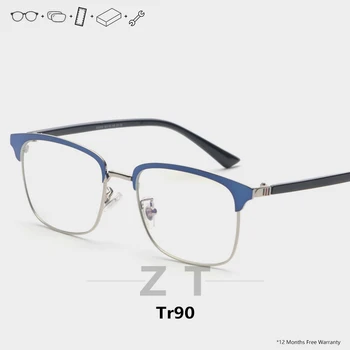 

ZT Square Prescription Glasses for Sight Men Photochromic Glasses with Diopters Eyewear Designer Luxury Reading Glasses