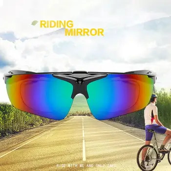 

Maintenance protection splash proof and dustproof PC explosion-proof sheet goggles sunglasses foldable cover myopia lens