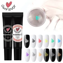 Multi-cor diy carimbar gel modelo de unha polonês longa duração verniz para manicure placa de carimbo embeber fora uv gel diy ferramenta(China)