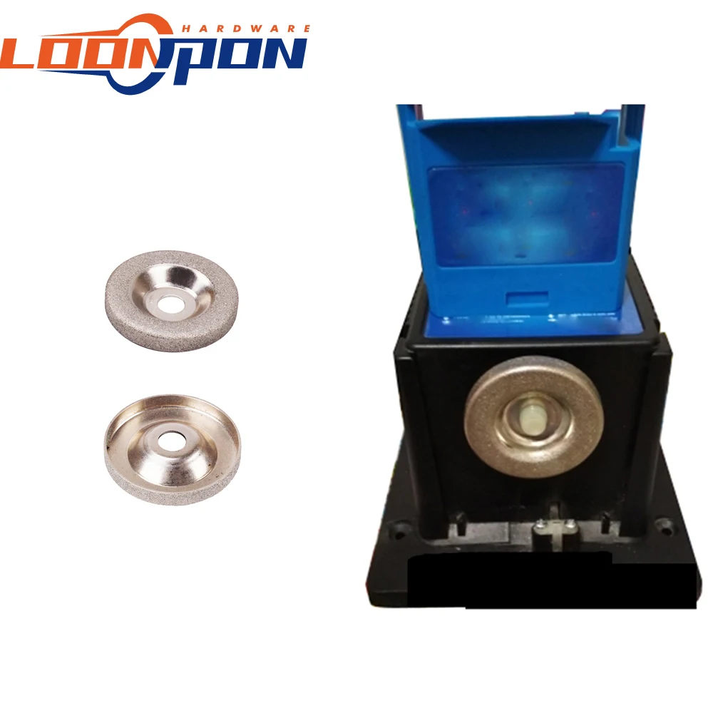 Diamond Grinding Wheel Cup Glass Emery Milling Cutter Circle Grinder Stone Sharpener Cutting Wheel Rotary Tool 50x10x8mm
