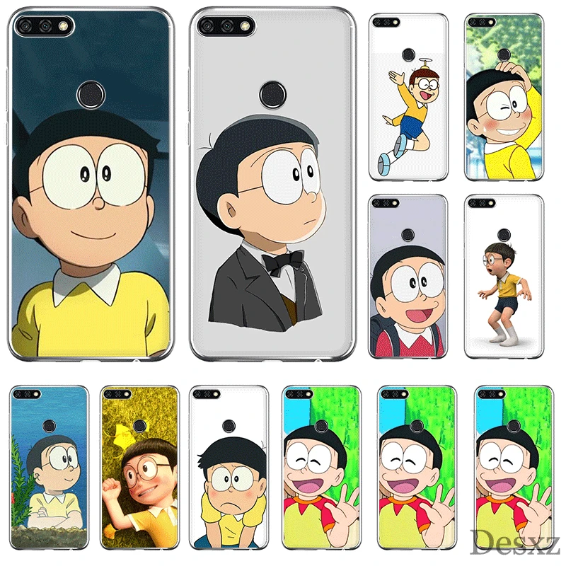Mobile Phone Case For Huawei Y6 Y7 Y9 Mate 10 20 30 Pro Lite Nova 2i 3i 5i 2 3 4 Cover Doraemon A Bear Shell | Мобильные телефоны и