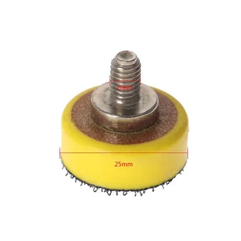 

Back Plates Polishing Sponge 25mm/1" Foam M6 Wheel Buffing Ball Finishing Tools Mixed Pad Set Kit Parts Durable