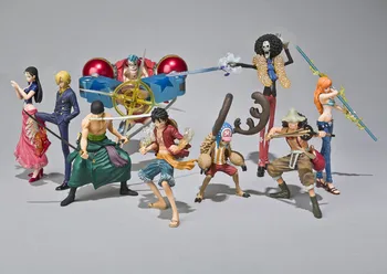 

4-18cm One Piece Anime One Piece Figuras Bonecas Brinquedos 2 Anos Mais Tarde Grande Boneca Modelo