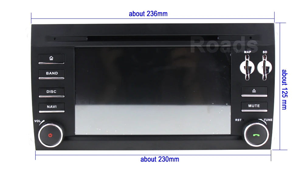 Discount PX6 1.8 GHz 64GB 2 Din Android 9 Car DVD multimedia GPS for Porsche Cayenne 2003-2010,Cayenne S 2003-2010,Cayenne GTS 2003-2010 10