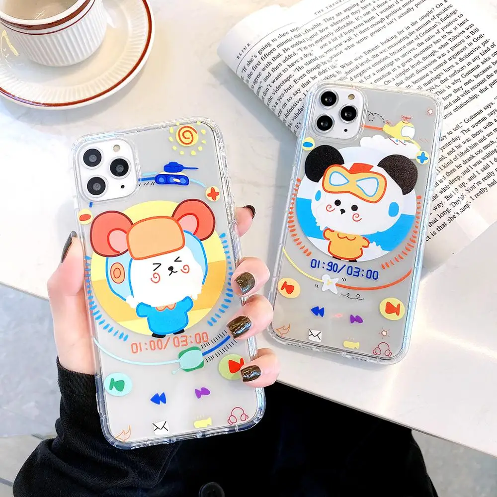 Мягкий ТПУ чехол-накладка для iphone Max 11 Pro X XR 7 8 6 Plus с рисунком в виде овечки чехол