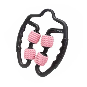 

4-Point Fitness Hand Arm En Been Roller Massage Stick Drum Trigger Point Massage Tool Deep Tissue Massager Accessories 2020