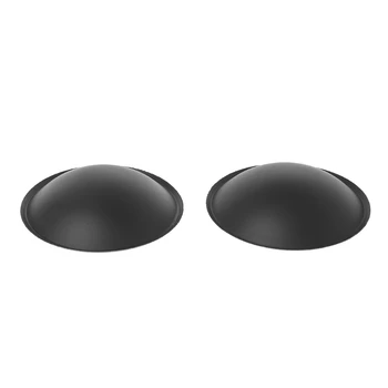 

2 Pcs 35mm~75mm Audio Speaker Woofer Loudspeaker Dome PP Dust Cap Cone Cover QX2B