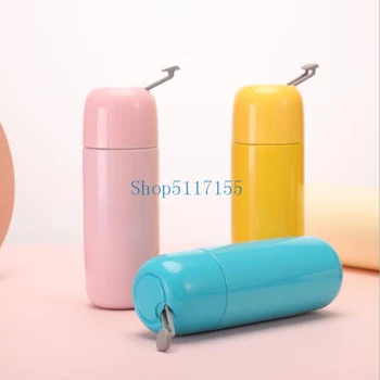 

High quality handle heat preservation cup female portable 316 stainless steel lovely simple ins large capacity water cup