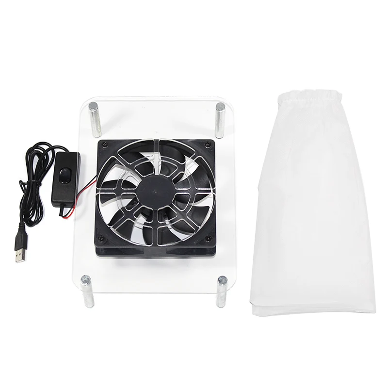 20 Вт всасывающий пылеуловитель для ногтей большой размер мощный пылесос с низким