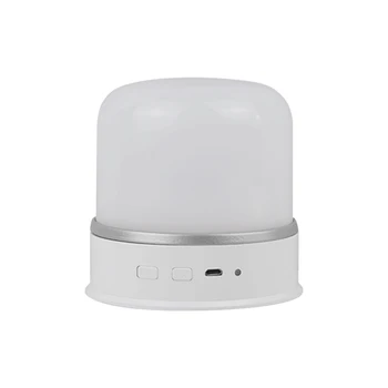 

Gift Bedroom Decor Modern Sleeping Study Kids Room Dimmable Restaurant Bedside Lamp USB Charging LED Night Light Round Home