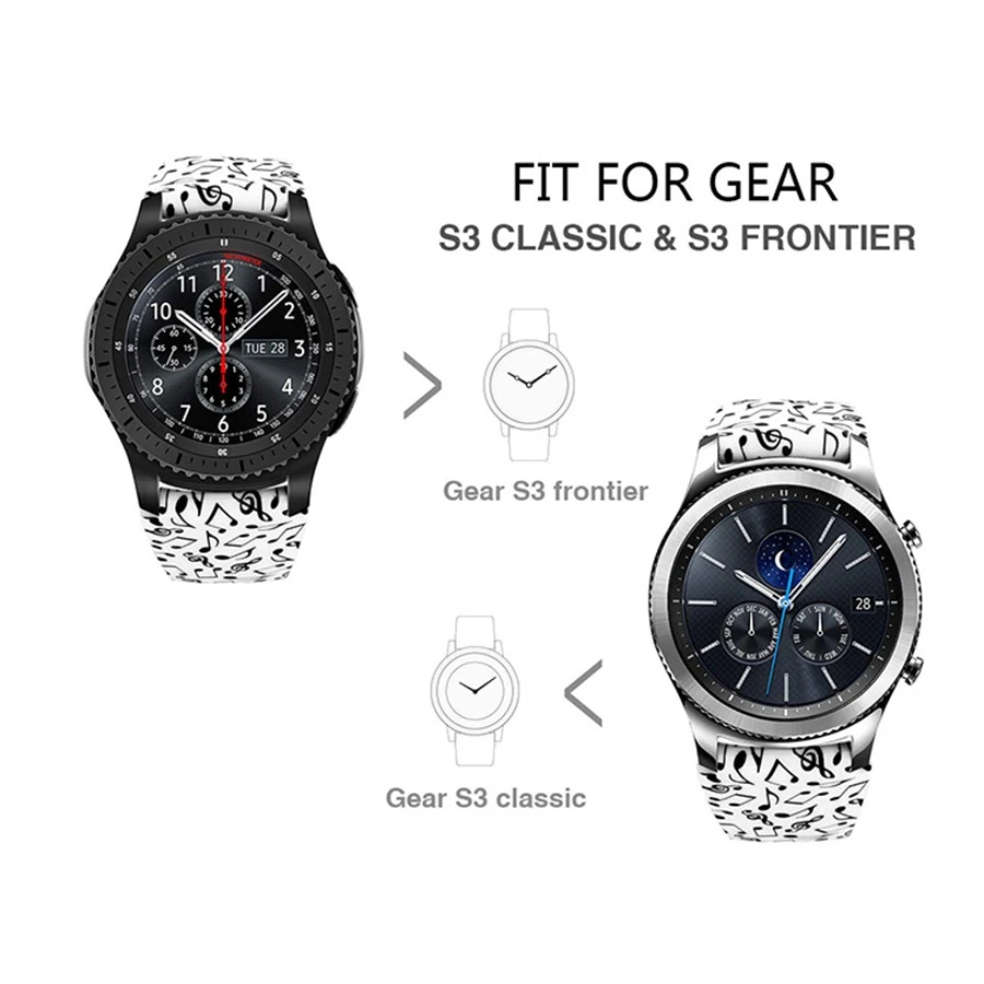 Ремешок для Amazfit GTR 47 мм Камуфляжный, силиконовый браслет для часов Huami Amazfit Pace/Stratos 2 2S Ремешок Для huawei Watch GT
