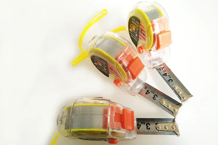 Fish-Eye Tape Manufacturers Production Direct Selling 3 M Wearable Drop-resistant Manganese Steel Spring Volume Tape in