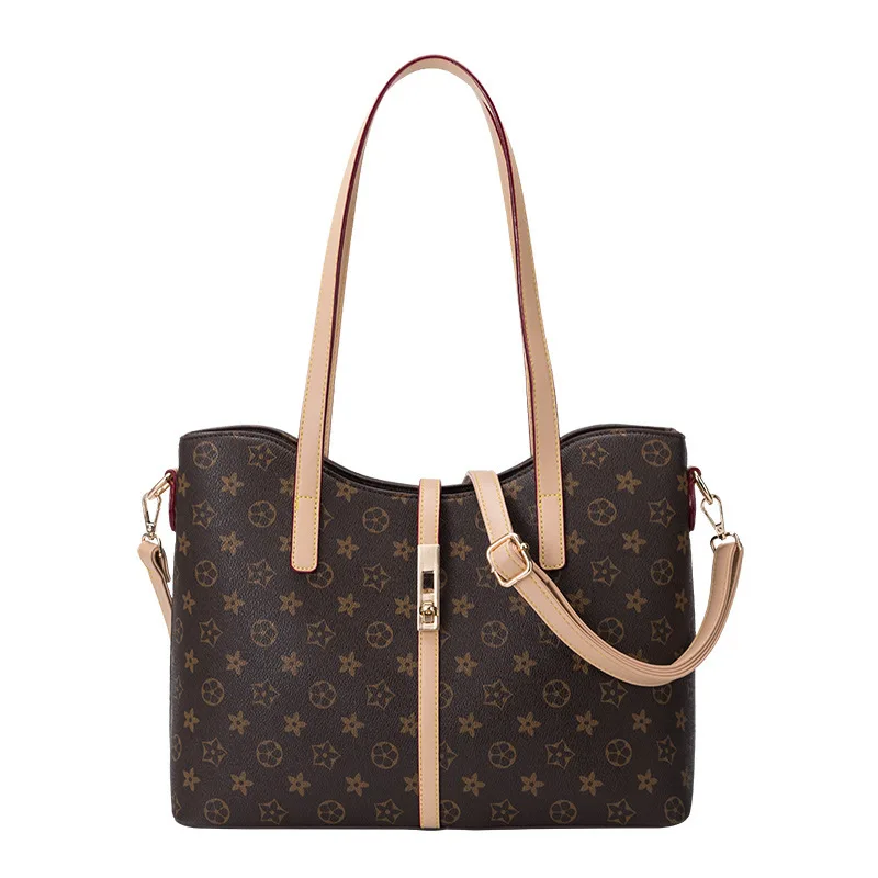 

Fashion Printed WOMEN'S Bag 2019 Summer New Style Versatile Vintage Different Size Bags Single-shoulder Crossbody Bag Mom Handba