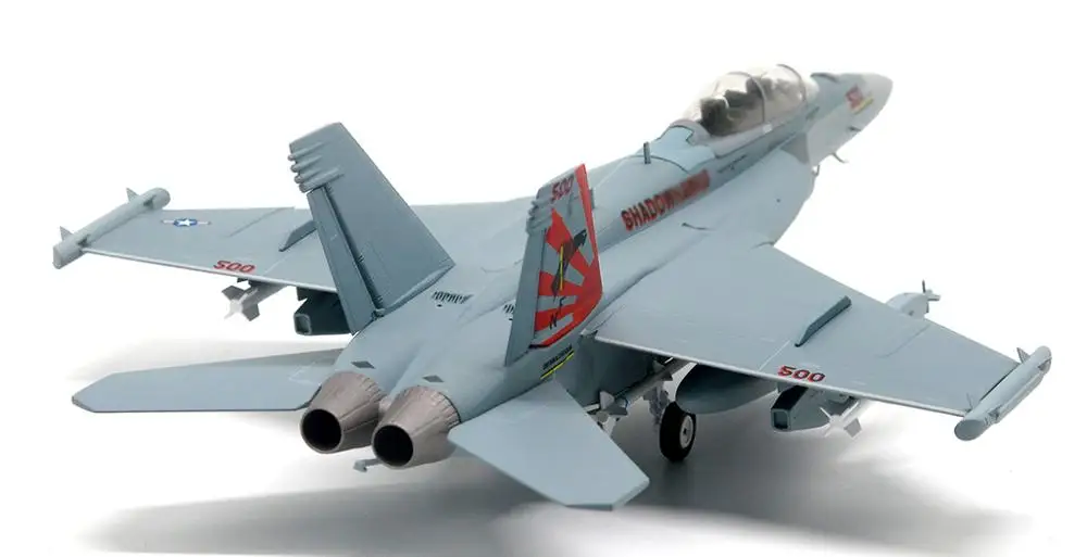 Fine 1: 72 США ВМС EA 18G VAQ 141 Roar электронные военные самолеты Сборная модель из сплава| |