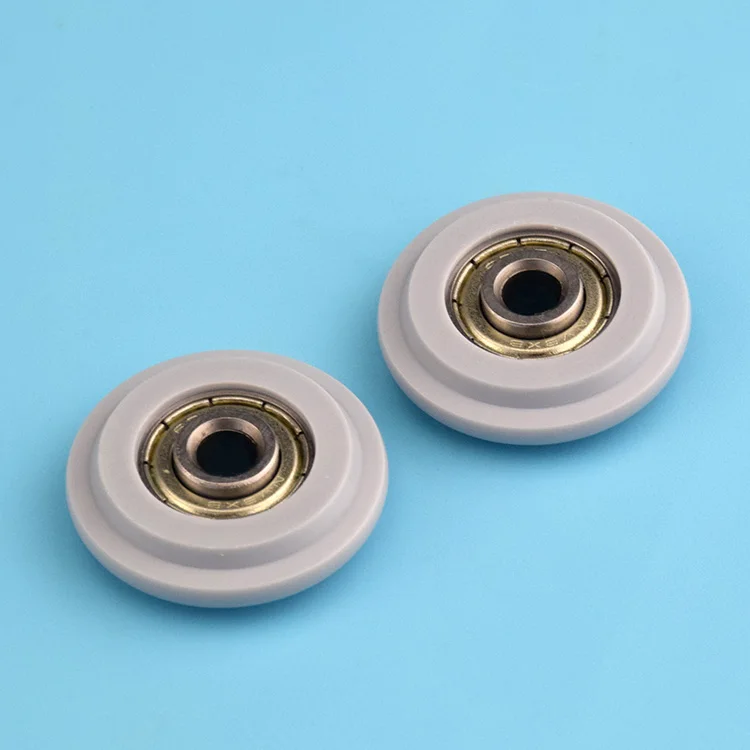 Sliding Door Rollers Window Pulley 1pc sliding door pulley door and window track groove wheel guide wheel cam nylon plastic sliding accessories 6x32