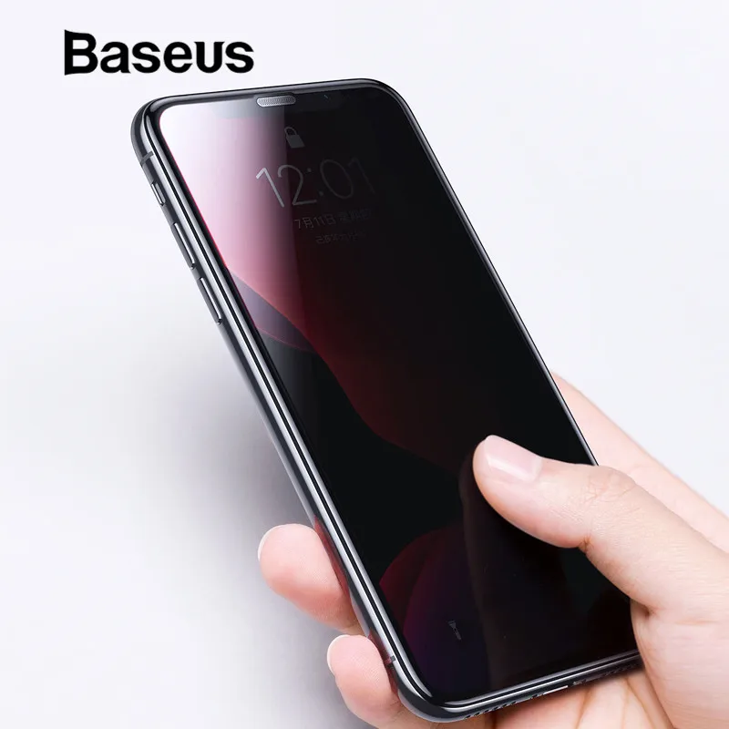 Baseus 0,3 мм защитное закаленное стекло для iPhone 11 Pro стекло Полное покрытие экрана защитное стекло на iPhone 11 Pro Max