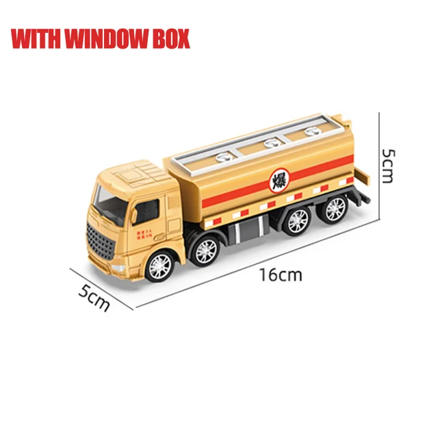Classic Bulldozer Crane Excavator Trucks Vehicles Juguetes Carros Boy Alloy Engineering Truck Cars Toys for Kids Boys Xmas Gifts Tanker