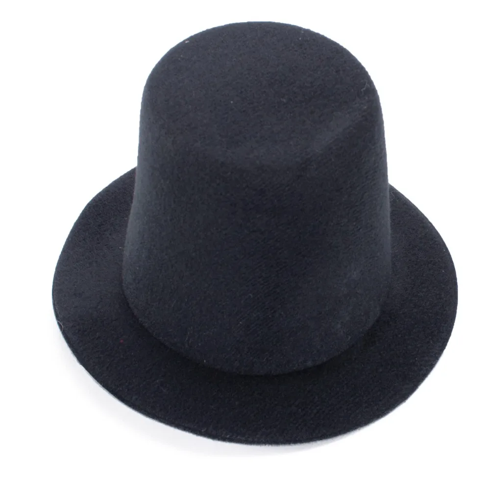 A006 10 шт./лот Мини Топ Высокая шляпа 9 см Millinery Вуалетка база DIY ...