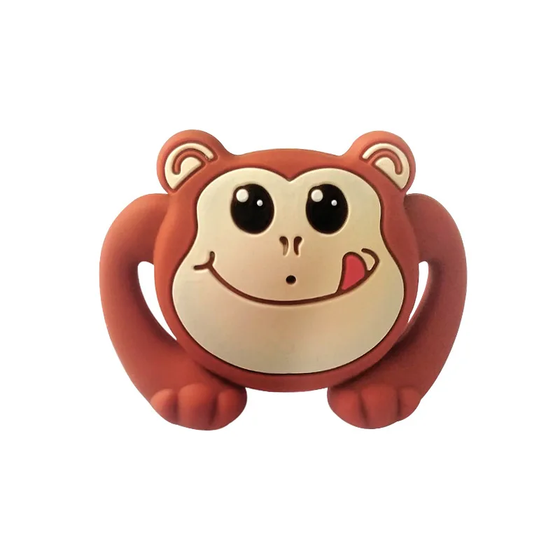 monkey with pacifier