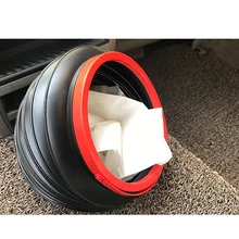 Универсальный автомобильный мешок для мусора, ящик для хранения автомобиля, портативное наружное рыболовное ведро, складное ведро для воды для путешествий