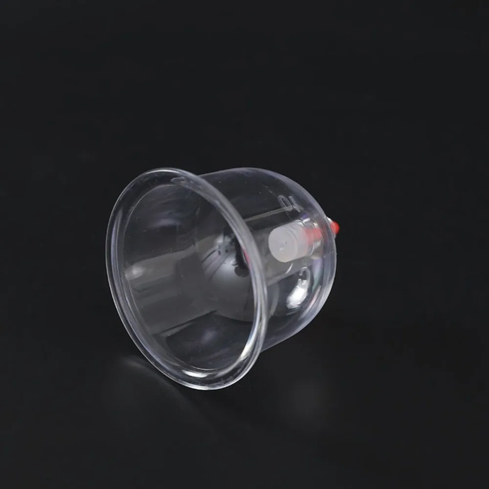 6 Cups Chinese Medical Vacuum Cupping Thicker Acupuncture Massager Suction Cup Therapy Thicken Massage Cans Kit Body Pain Relif-6