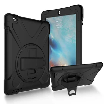 

Anti-fall Armor Case for IPad2 IPad3 IPad4 Kids Safe Heavy Duty Silicone Hard Cover for Ipad 4 3 2 IPad 3 2 Tablet Case