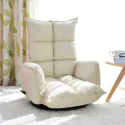 Tatami sofá silla perezosa para balcón, sala de estar de suelo para sillón reclinable, dormitorio, cama de ocio, portátil, Ordenador de Hotel y oficina