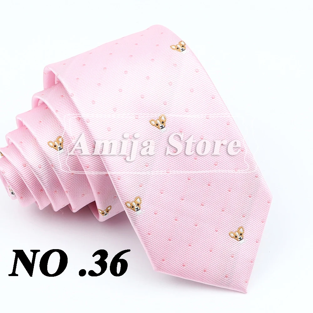 Klassische männer Silm Tie Floral Blume Drucken 6cm Krawatte Männer Original Geschenke Für Prom Zubehör Täglichen Tragen Krawatte hochzeit Party – Detail 39