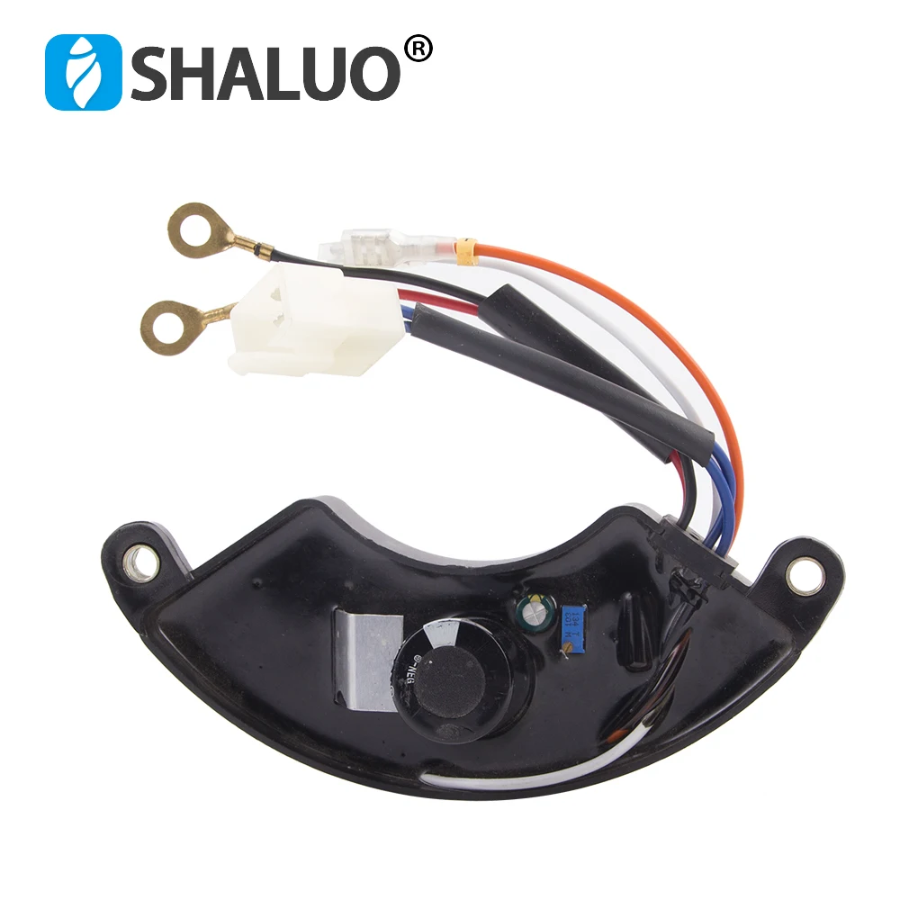 6 전선 5-8KW 5KW AVR 가솔린 및 전기 발전기 자동 전압 조정기 220V 단상 안정기 470UF 250V