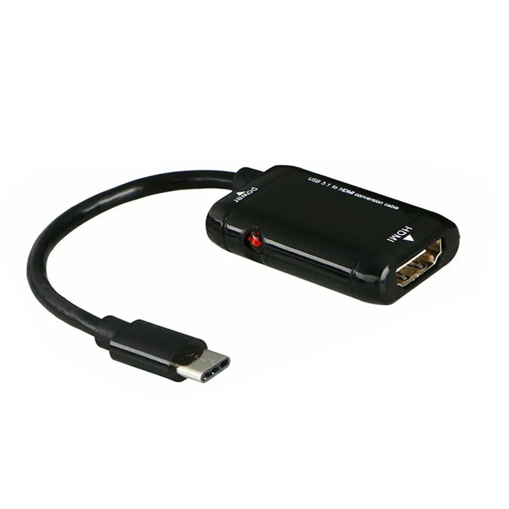 USB-C Тип C к HDMI HD ТВ кабель адаптер для samsung Galaxy S10 Note 9 для MacBook