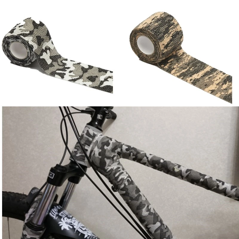 zuiden Uitgang lila Non-woven Retractable Bicycle Camouflage Tape Protective Sticker  Scratch-resistant Mountain Bike Frame Front Fork Protective - Bicycle  Stickers - AliExpress