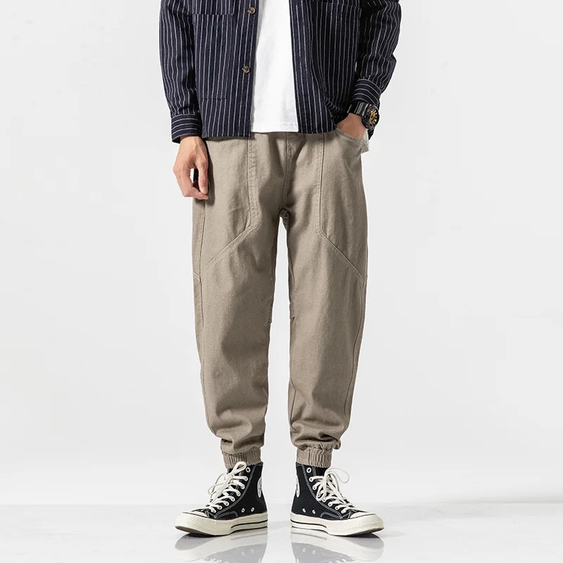 

New Casual Harem Pants Men Jogger Pants Men Fitness Trousers Male Chinese Traditional Harajuku 2019 Summer Clothe