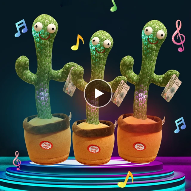 Cadeaux de Noël Bébés Cactus Qui Peuvent Chanter Et Danser Voix Interactive  Bled