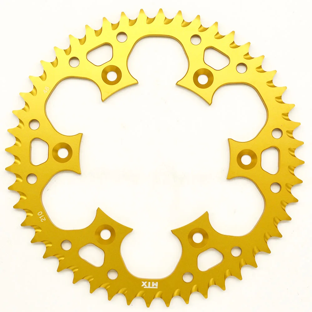 

Aluminium Alloy 47T 48T 49T 50T 51T 52T 53T Rear Chain Sprocket For Honda Off Road CRF250 CR125 CR250 XR250 CRF450 Betamotor 430