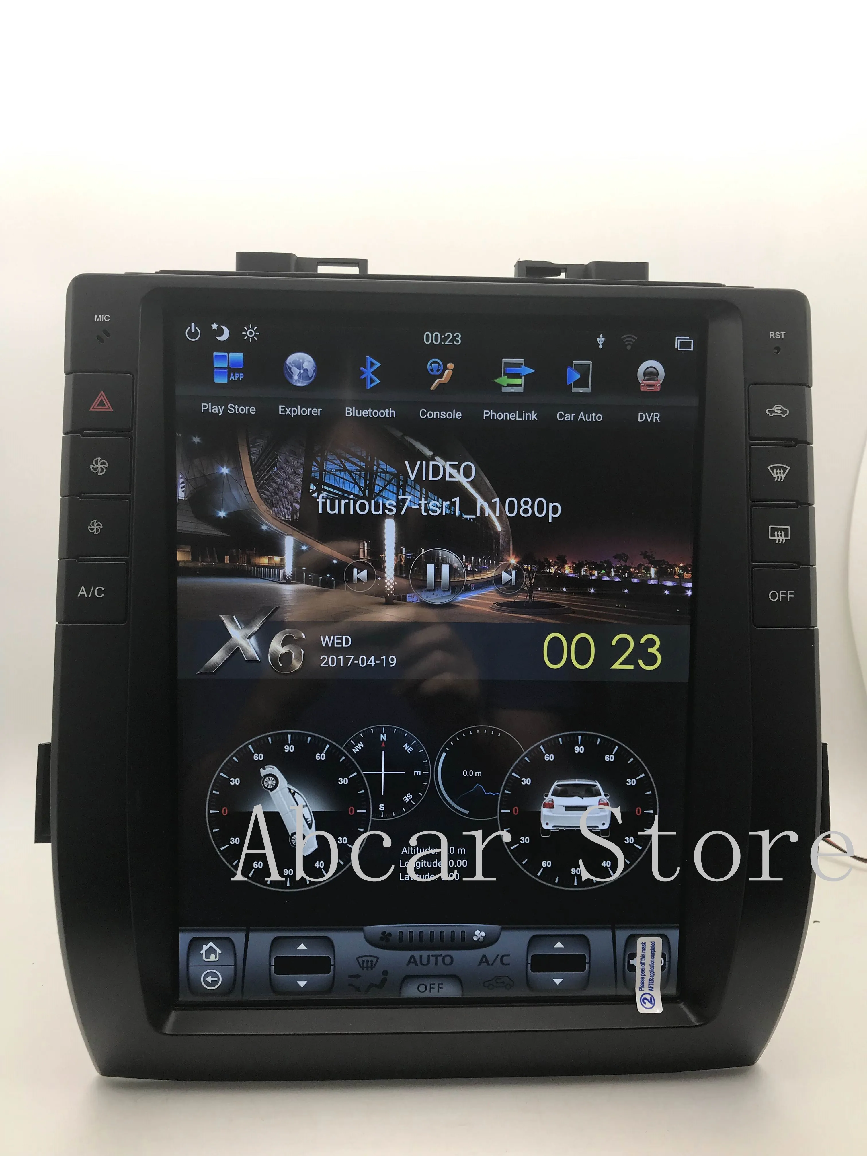 Автомобильный dvd-плеер Tesla style 13 дюймов Android 9 0 GPS-навигация радио px6 для Toyota alphard