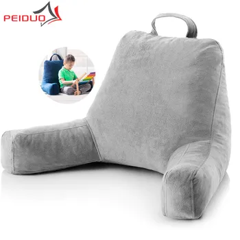 

PEIDUO Reading Pillow Perfect For Back Support While Relaxing Gaming Reading Or Watching TV With Arms Sofa Cushion Back Pillow