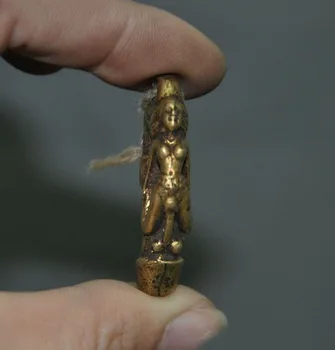 

wedding decoration Tibetan Tantric Buddhism Pure Bronze Beauty Male Genitals Statue Amulet Pendant