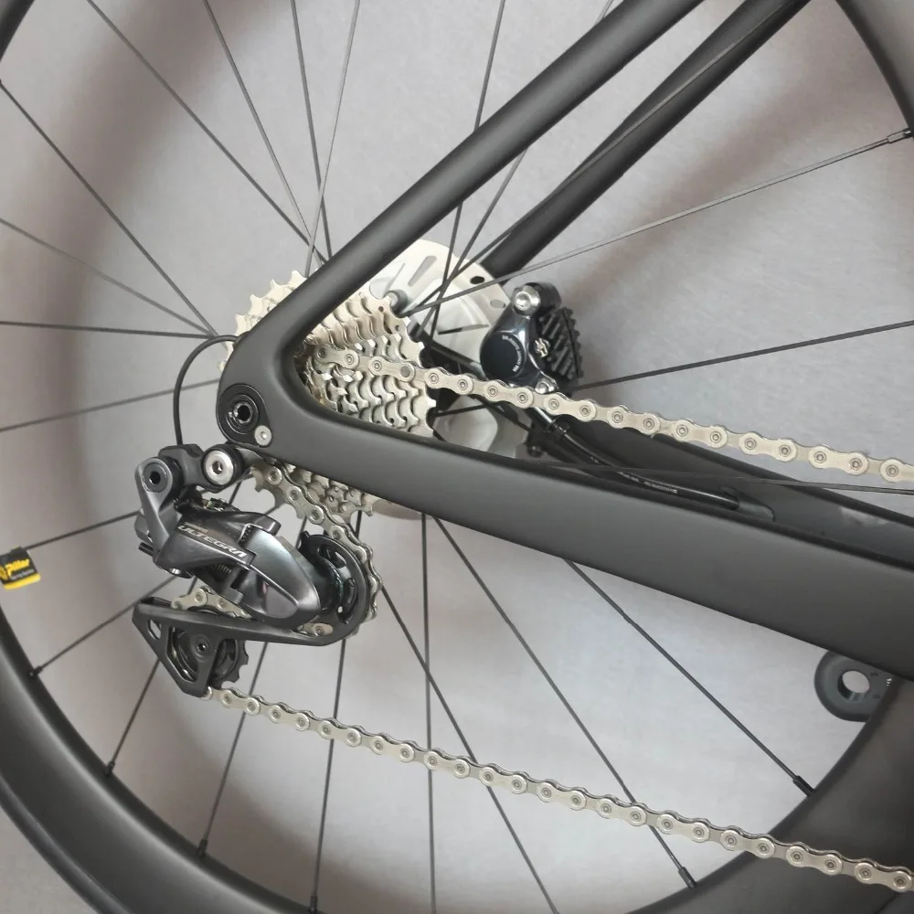 2021 Disc Carbon Road bike all inner cable Complete Bicycle TT-X21