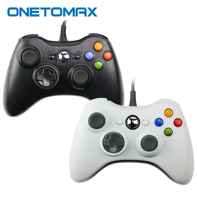 Game Gamepad For Microsoft Xbox 360 Controller Wired Game Pad Controle Joystick For PC Controller Gaming for Windows 7 8 10