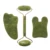 Натуральный Нефритовый Роликовый Массажер Для Лица Real Stone Face Roller Guasha Massage Board Set Guasha Tool Jade Roller Guasha Massage Board